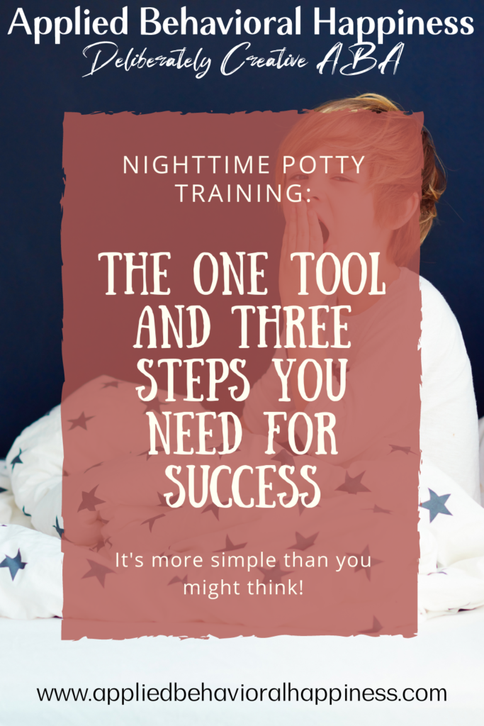 nighttime potty training